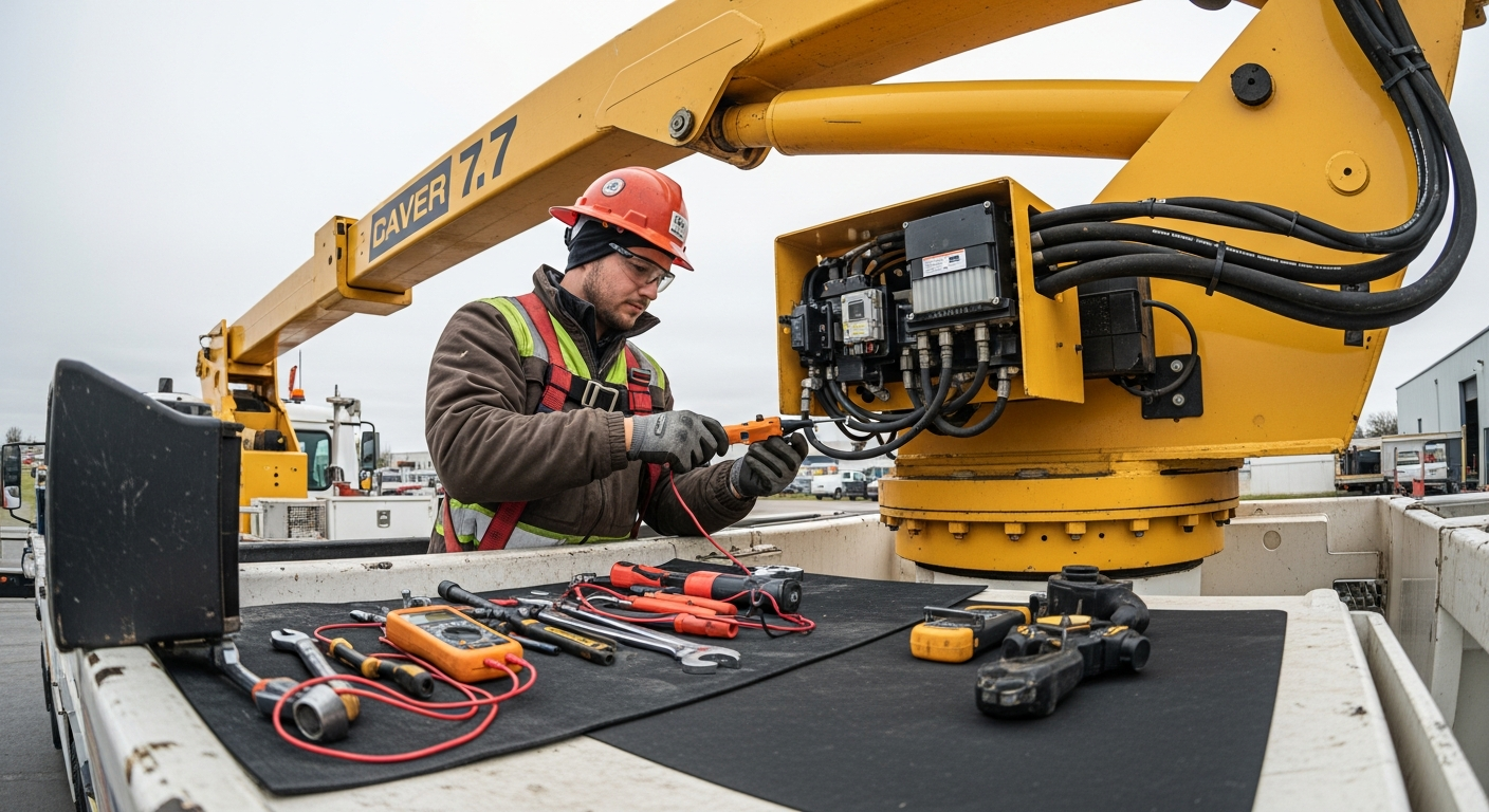 Hydraulic, Electrical & Bucket Truck Repair — Armsco